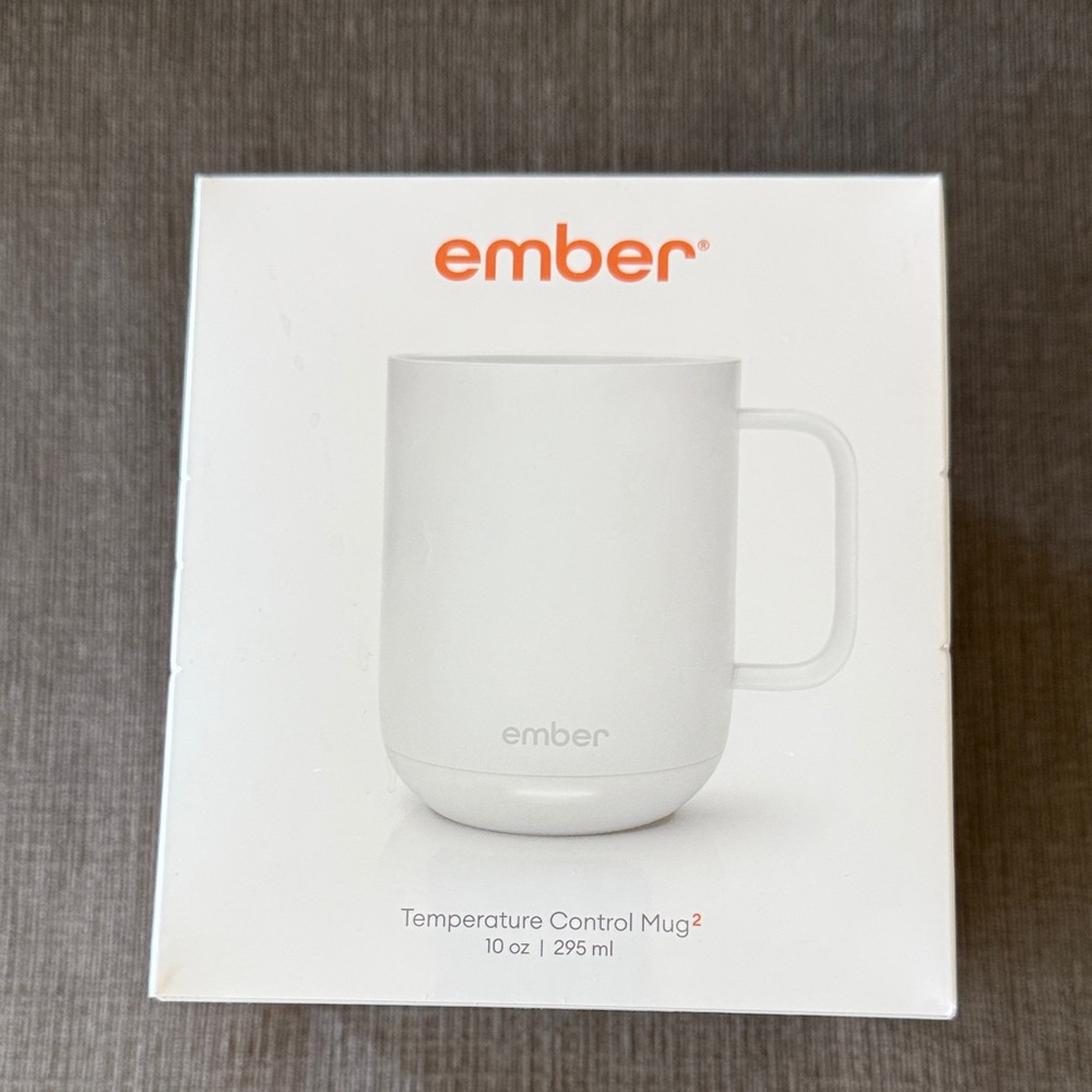 Ember White Temperature Control Mug